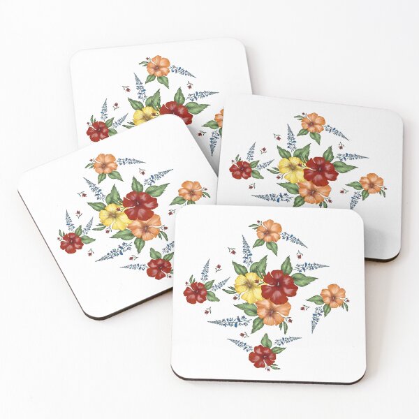 Item preview, Summer Hibiscus Botanical Collection designed and sold by Ophirah Studio.