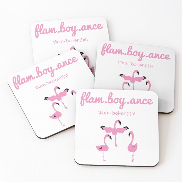 Item preview, A Flamboyance of Flamingos designed and sold by Joris Ammerlaan.