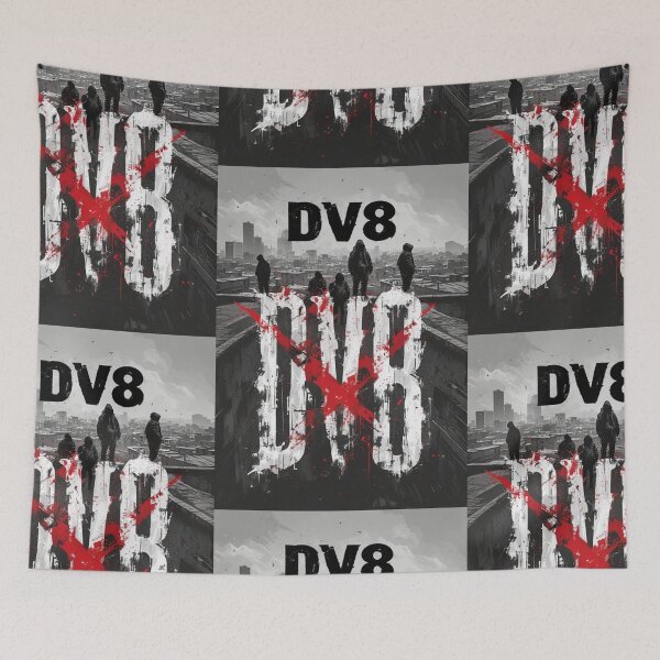 Item preview, DV8 = Streetwear for outsiders, self-thinkers, and pathbreakers. designed and sold by FANTASY FRENZY.