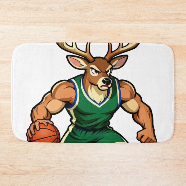 Item preview, Fierce Stag Deer Basketball Mascot designed and sold by Pandora´s Box.