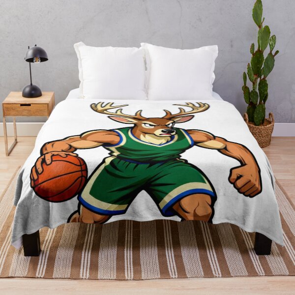 Item preview, Fierce Stag Deer Basketball Mascot designed and sold by Pandora´s Box.