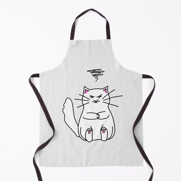 Item preview, El gato goloso enojado_Para fondos blancos designed and sold by Darlenehb.