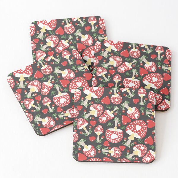 Item preview,  Whimsical Woodland Mushroom Motif designed and sold by amegaitdesign.