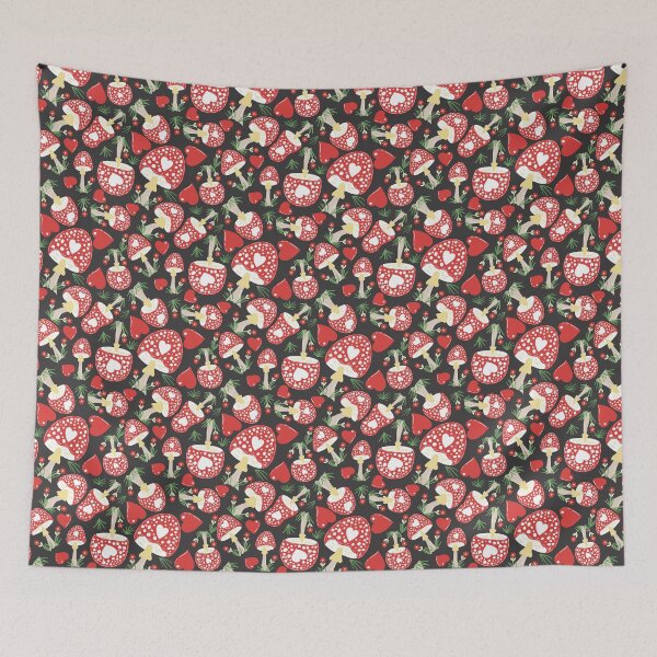 Item preview,  Whimsical Woodland Mushroom Motif designed and sold by amegaitdesign.