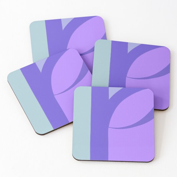 Item preview, Soft Purple Abstract Curves and Shapes designed and sold by Chunac.