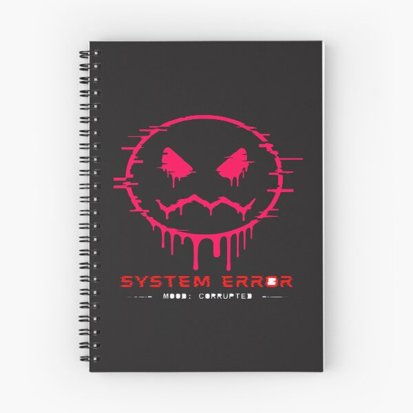 Item preview, System Error – Mood Corrupted Glitch Design designed and sold by ZeroContextCo.