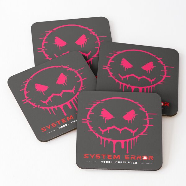 Item preview, System Error – Mood Corrupted Glitch Design designed and sold by ZeroContextCo.