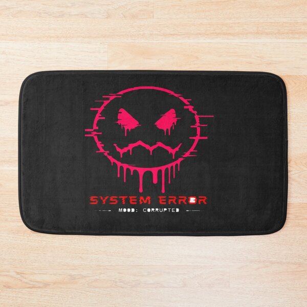 Item preview, System Error – Mood Corrupted Glitch Design designed and sold by ZeroContextCo.