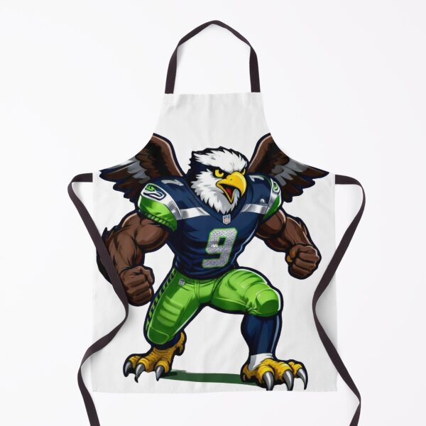 Item preview, Aggressive Sea Hawk Football Mascot #9 designed and sold by Pandora´s Box.