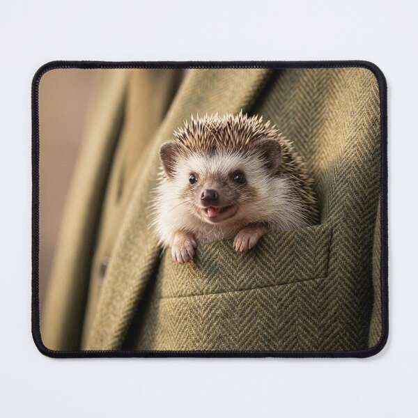 Item preview, Hedgehog Rocks It in the Pocket designed and sold by Tridentulus.