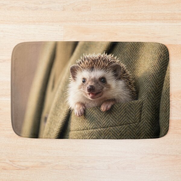 Item preview, Hedgehog Rocks It in the Pocket designed and sold by Tridentulus.
