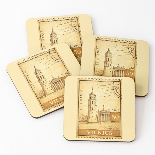 Item preview, Vilnius Lithuania Cathedral Bell Tower Travel Souvenir Europe designed and sold by Annika Shurafa.