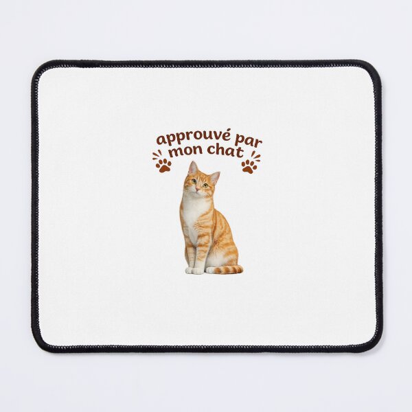 Item preview, Approved by my ginger and white cat designed and sold by BeDogRonrons.