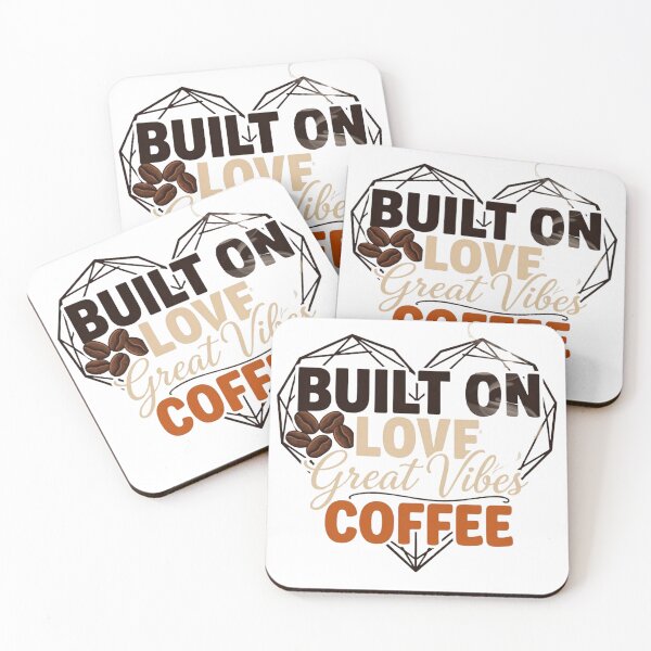 Item preview, Built on Love Great Vibes and Coffee Graphic Tee designed and sold by artlife4.