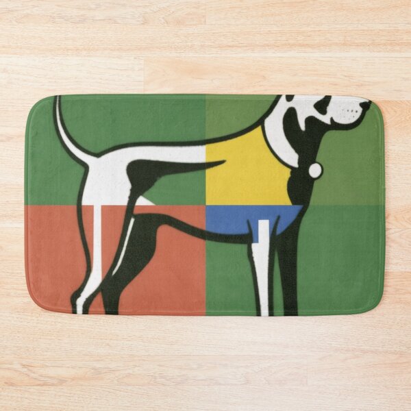 Item preview, Dog in Colorful Cubist Style Painting designed and sold by RAISC.
