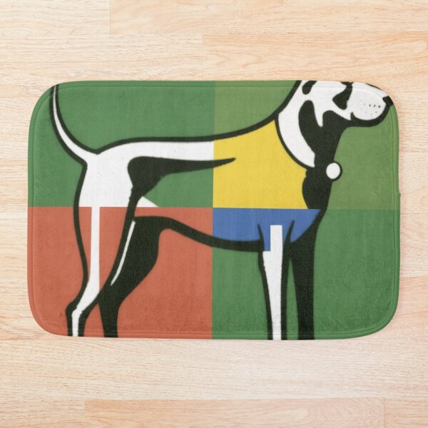 Item preview, Perro en Cuadro Estilo Cubista Colorido designed and sold by RAISC.