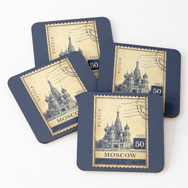 Item preview, Moscow Russia Saint Basils Cathedral Travel Souvenir Europe designed and sold by Annika Shurafa.
