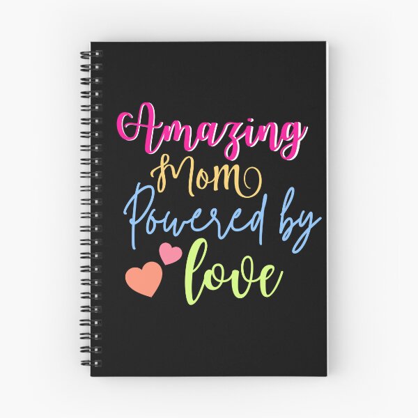 Item preview, Amazing mom powered by love for so beautiful and amazing mother designed and sold by AESTHETIC-FLAIR.