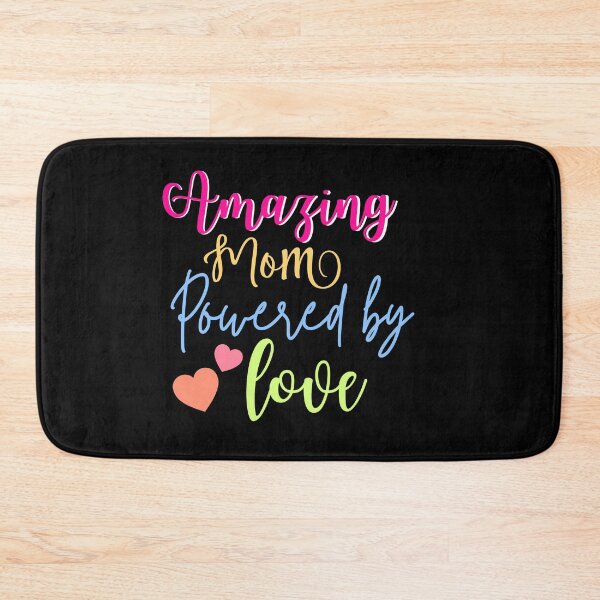 Item preview, Amazing mom powered by love for so beautiful and amazing mother designed and sold by AESTHETIC-FLAIR.