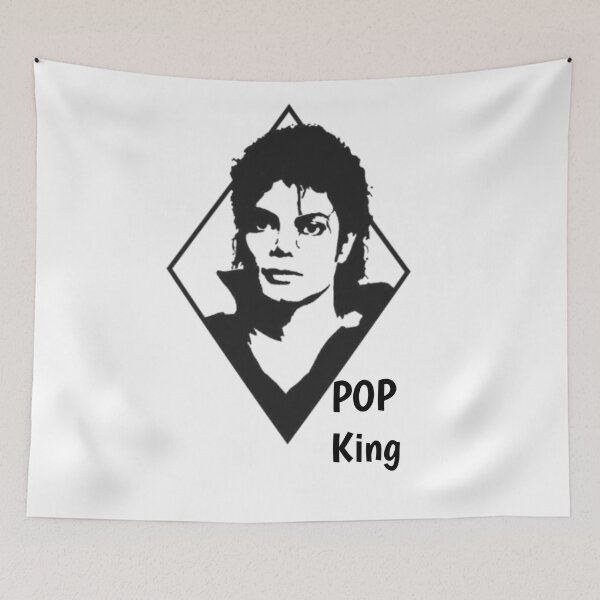 Item preview, MJ Minimalist Silhouette Portrait King Of Pop designed and sold by ExploreAura Studio.