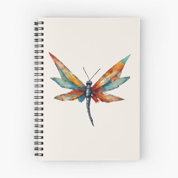 Item preview, Geometric Dragonfly - Modern Animal Art designed and sold by Tklezardesigns.