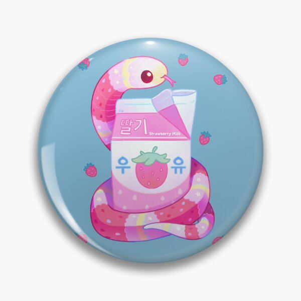 Item preview, Strawberry milk snake  designed and sold by pikaole.