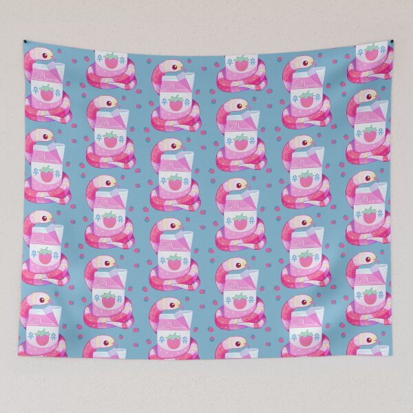 Item preview, Strawberry milk snake  designed and sold by pikaole.