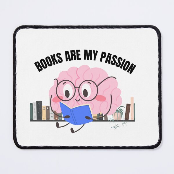 Item preview, Books Are My Passion Cute Reader Quote Design designed and sold by Palette-Vibes.