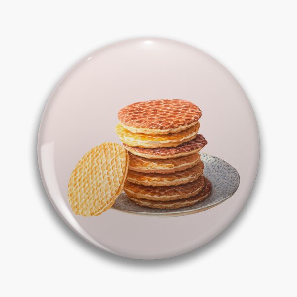 Item preview, Stack of Stroopwafel designed and sold by Violet Peonies.