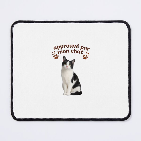 Item preview, Approved by my Black and White Cat designed and sold by BeDogRonrons.