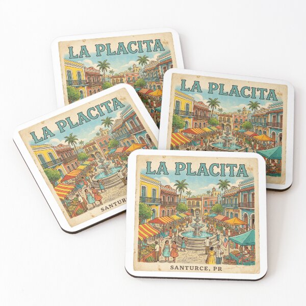 Item preview, La Placita Vintage Colonial Plaza Art designed and sold by DuckOddity.