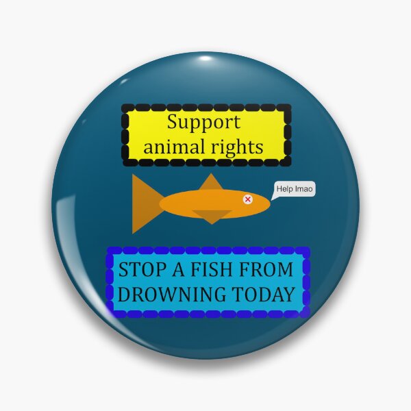 Item preview, stop a fish drowning today designed and sold by House Of Poe.