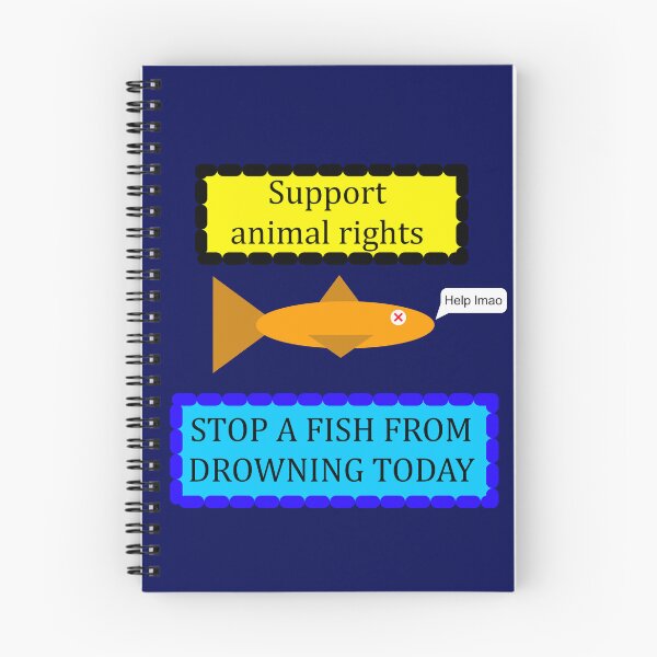 Item preview, stop a fish drowning today designed and sold by House Of Poe.
