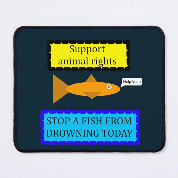 Item preview, stop a fish drowning today designed and sold by House Of Poe.