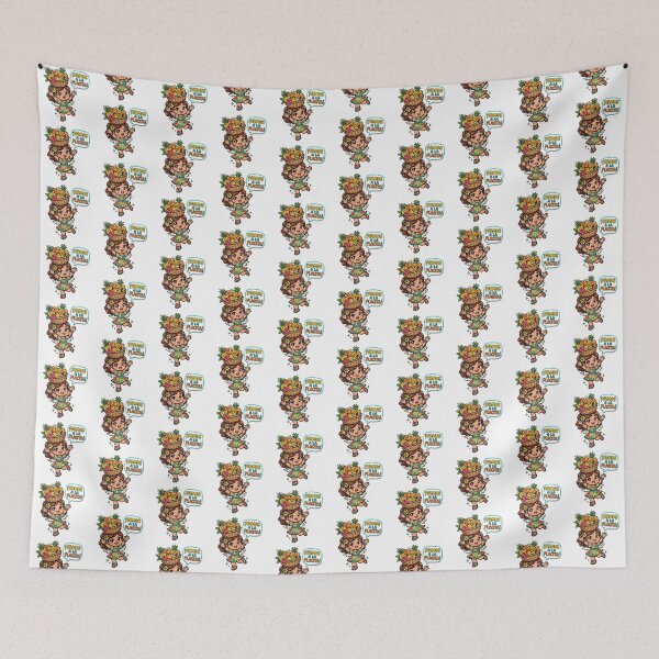 Item preview, La Placita Cute Tropical Dancer Art designed and sold by DuckOddity.