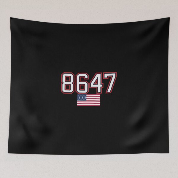 Item preview, Embroidered 8647 Washed Cap, Political Gift designed and sold by Saitokuu7Art.