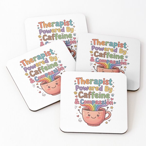Item preview, Funny ADHD Therapist Coffee Design LGBTQ Autism Friendly Counselor Humor Gift Idea designed and sold by Im-Ara.