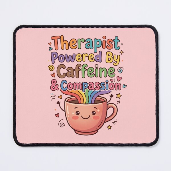Item preview, Funny ADHD Therapist Coffee Design LGBTQ Autism Friendly Counselor Humor Gift Idea designed and sold by Im-Ara.