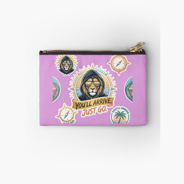 Item preview, Cool Lion Motivational Quote You'll Arrive Just Go designed and sold by Hafcishop.