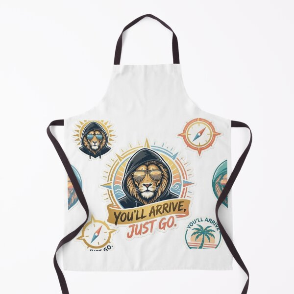 Item preview, Cool Lion Motivational Quote You'll Arrive Just Go designed and sold by Hafcishop.