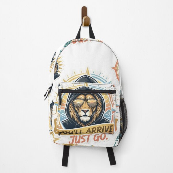 Item preview, Cool Lion Motivational Quote You'll Arrive Just Go designed and sold by Hafcishop.