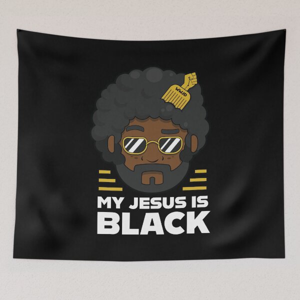 Item preview, My Jesus is Black (White Text designed and sold by Israel Rodriguez.