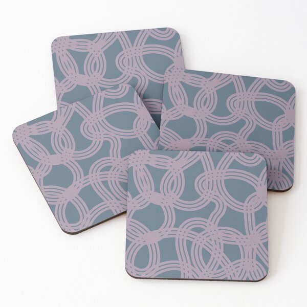 Item preview, Knit together - Pink and Charcoal designed and sold by MelnDesign.