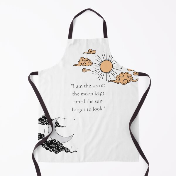 Item preview,  The Secret Moon & Sun Celestial Quote Illustration designed and sold by Lush Aura Designs.