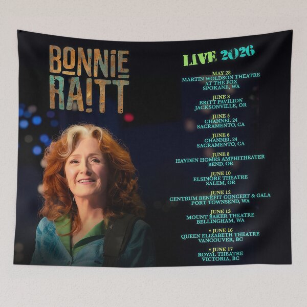 Item preview, bonnie rait tour dates 2026 pengulangan designed and sold by xakiRiw24.
