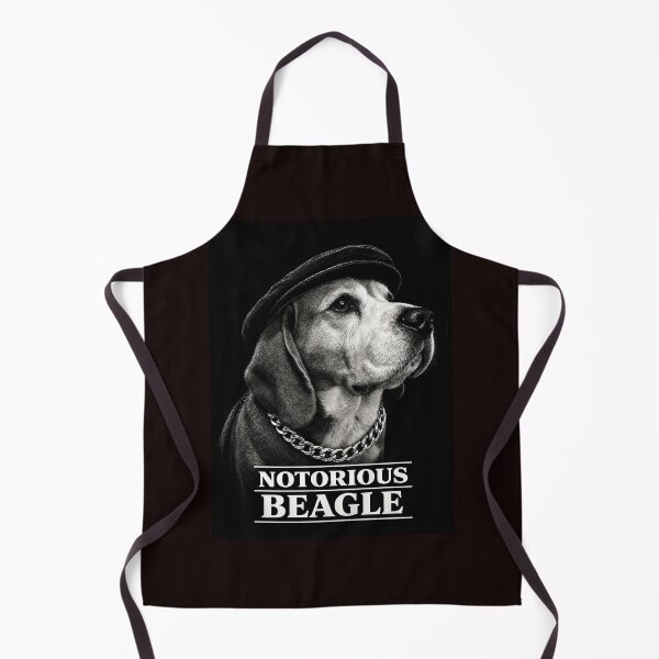 Item preview, Portrait of a beagle wearing a cap in the style of a rap legend designed and sold by Eric Sintès.