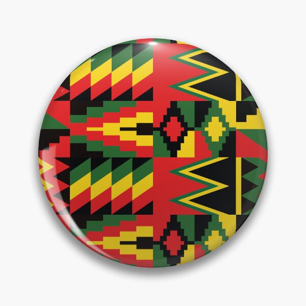 Item preview, Colorful Ghanaian Kente Cloth Pattern designed and sold by MammothArt.