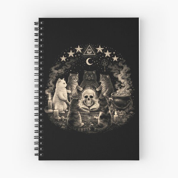 Item preview, Witchy Gothic Cat Ritual Support Your Local Coven designed and sold by Blok45.