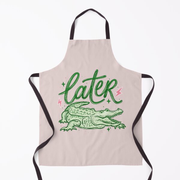 Item preview, Later Gator Preppy Crocodile Design designed and sold by TrendingJoyPicks.