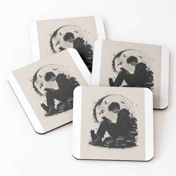 Item preview, Just One More Chapter – Dark Reader Aesthetic designed and sold by ColorNest Designs.
